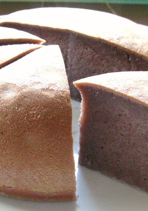 ☆炊飯器でふわふわ☆和風あんこ入ケーキ☆-レシピのメイン写真