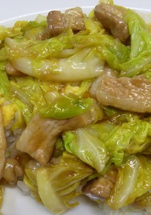春キャベツの幸セー♪肉チャーハン-レシピのメイン写真