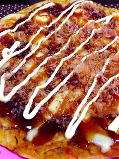 もっち餅お好み焼き-レシピのメイン写真