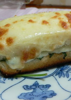 ピザ風☆焼きサンドイッチ-レシピのメイン写真