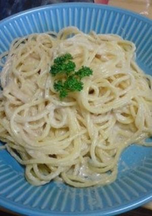 明太クリームスパゲティ-レシピのメイン写真