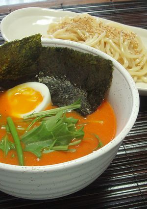 ベジタブルポタージュの極太つけ麺☆-レシピのメイン写真