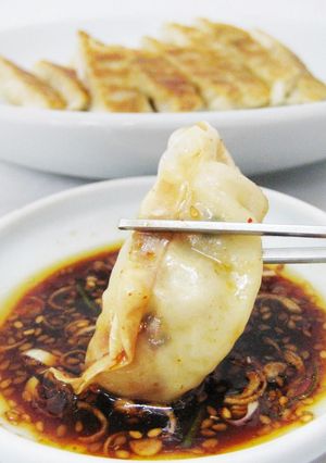 【辛口『白菜キムチ入り』餃子】の作り方-レシピのメイン写真