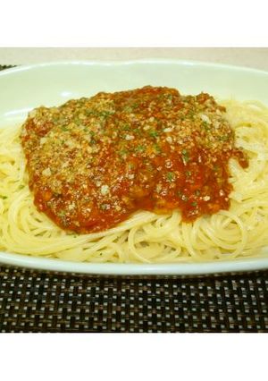 牛すじ肉のミートソース-レシピのメイン写真