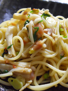 アンチョビがないときでも!塩辛パスタ-レシピのメイン写真