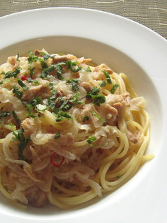 新たまねぎとツナのパスタ-レシピのメイン写真