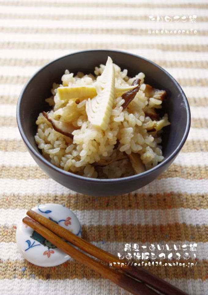 炊飯器で作る！簡単たけのこご飯-レシピのメイン写真