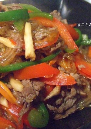 もりもり♪野菜のチャプチェ-レシピのメイン写真