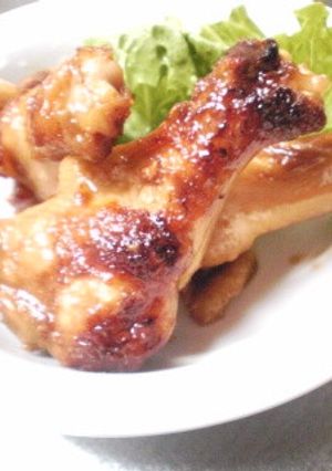 ガツンと！鶏の照り焼き☆魚焼きグリルで-レシピのメイン写真