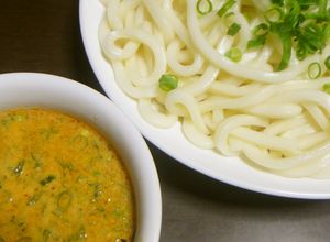 豆乳担々麺風つけ麺うどんきしめんそうめん-レシピのメイン写真