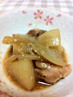 大根と鶏肉のみそ煮-レシピのメイン写真