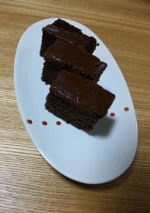 ワンボールでココアケーキ-レシピのメイン写真