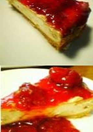 ♡苺のさっぱりチーズケーキ♡-レシピのメイン写真