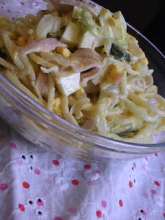 なにげにスパゲッティサラダ♫-レシピのメイン写真