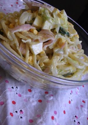 なにげにスパゲッティサラダ♫-レシピのメイン写真