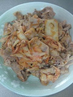 ピリ辛☆豚キムチ-レシピのメイン写真