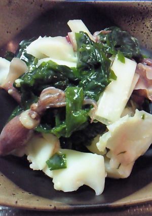 うどとホタルイカの春の酢味噌合え-レシピのメイン写真