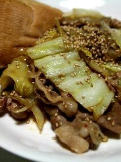 焼肉のたれを使った野菜炒め。-レシピのメイン写真