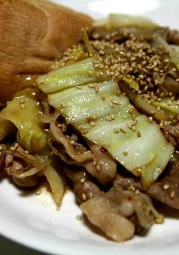焼肉のたれを使った野菜炒め。-レシピのメイン写真