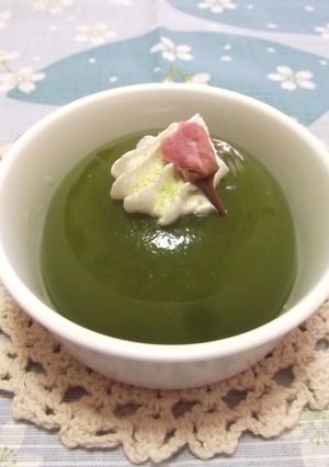 とるぷるっ抹茶わらび餅-レシピのメイン写真