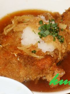 ✿チキンカツの大根おろし煮✿-レシピのメイン写真