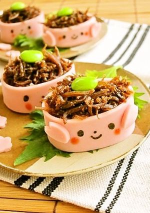❀いかなごのくぎ煮と大葉マヨのお寿司風❀-レシピのメイン写真