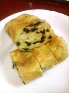 簡単!シソ昆布の佃煮で卵焼き♪お弁当に-レシピのメイン写真