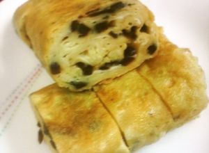 簡単!シソ昆布の佃煮で卵焼き♪お弁当に-レシピのメイン写真