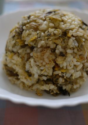 *＊辛子高菜で作るうまうま炒飯＊*-レシピのメイン写真