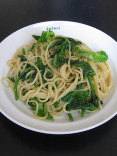 菜の花と春キャベツのパスタ-レシピのメイン写真