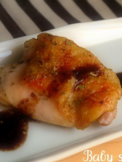 鶏のハニーマスタードバルサミコソテー-レシピのメイン写真