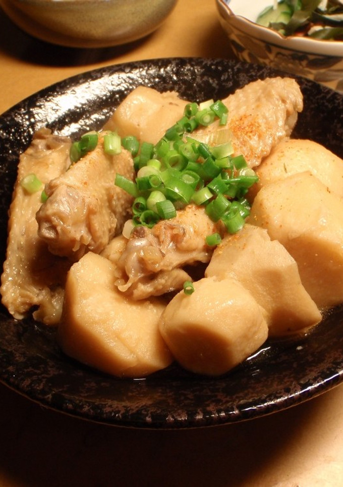 手羽先と里芋の煮物-レシピのメイン写真