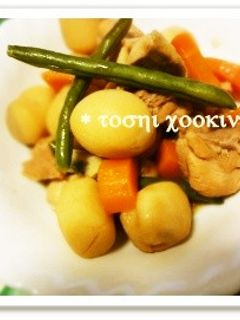 里芋to鶏肉の煮物-レシピのメイン写真
