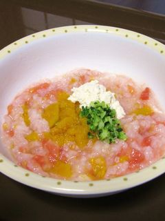 離乳食☆手作りカッテージチーズでリゾット-レシピのメイン写真