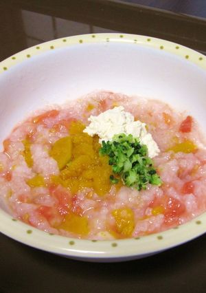 離乳食☆手作りカッテージチーズでリゾット-レシピのメイン写真