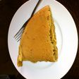 すいとん粉で作る黒糖パンケーキ