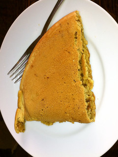 すいとん粉で作る黒糖パンケーキ-レシピのメイン写真