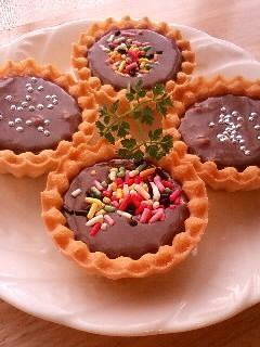 市販のタルトで簡単生チョコタルト-レシピのメイン写真