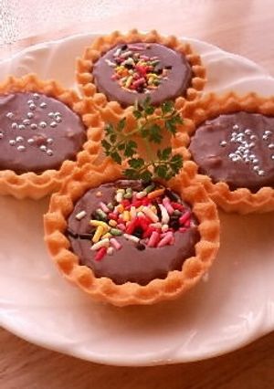 市販のタルトで簡単生チョコタルト-レシピのメイン写真