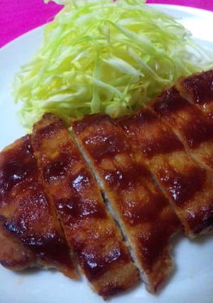 大人気♪●豚ﾛｰｽのケチャｏｎ●-レシピのメイン写真