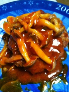 ジュース煮込みのポテトバーグ-レシピのメイン写真