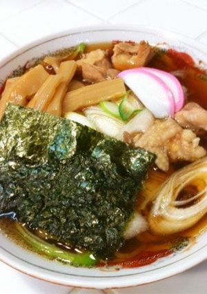 山形発☆おそば屋さんの鳥中華そば!-レシピのメイン写真