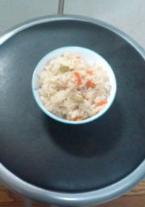 簡単！ホタテの水煮缶の炊き込み御飯-レシピのメイン写真