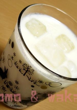 春の宵✿梅酒ラッシー-レシピのメイン写真