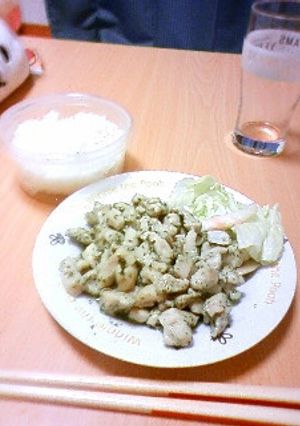 小間切チキンのバジル和え-レシピのメイン写真