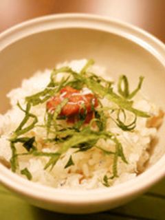 ★梅とじゃこと大葉でさっぱりご飯★-レシピのメイン写真