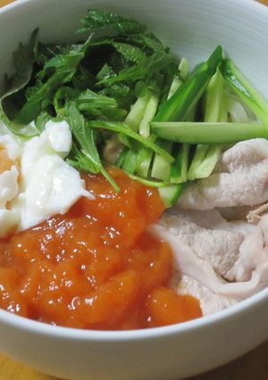 創作☆充実野菜ジュレの冷やしうどん-レシピのメイン写真
