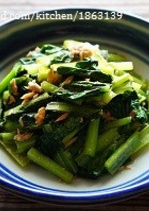 材料３つで超簡単♪こまツナぽん酢-レシピのメイン写真