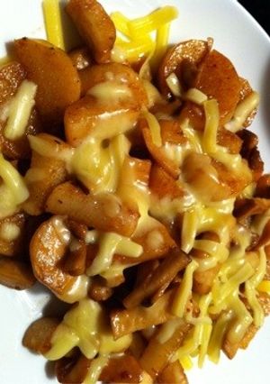 長芋とエリンギの醤油バターチーズ焼-レシピのメイン写真