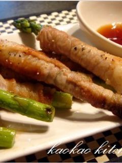 おつまみに♪豚巻きアスパラ-レシピのメイン写真
